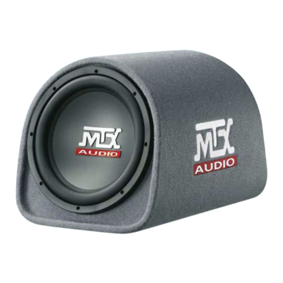MTX ROADTHUNDER RT12PT Owner's Manual