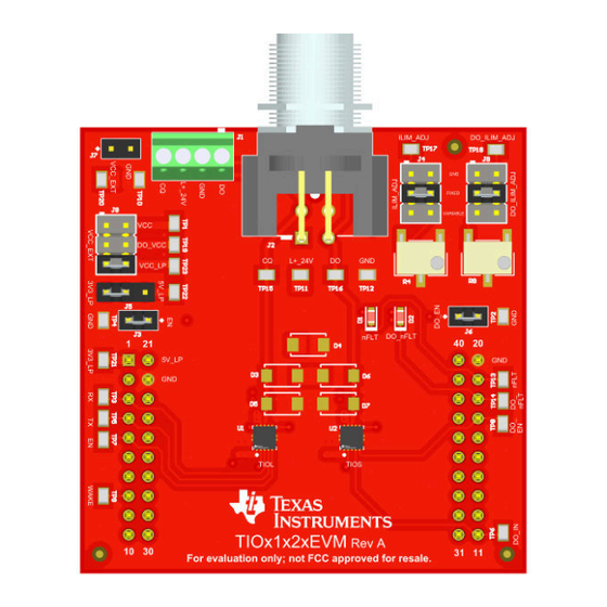 Texas Instruments TIO 1 2 Series User Manual
