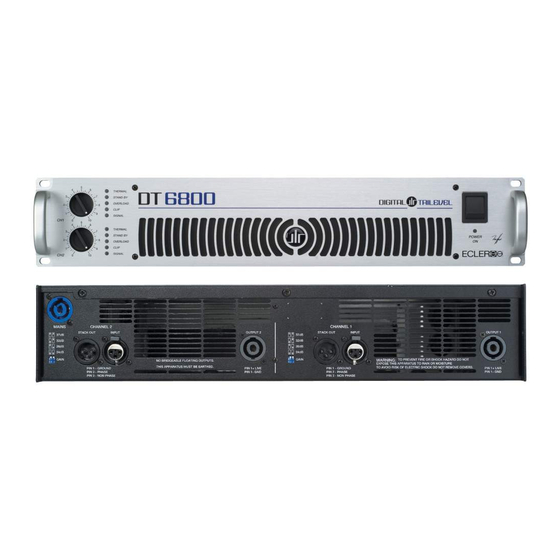 Ecler DT4800 User Manual