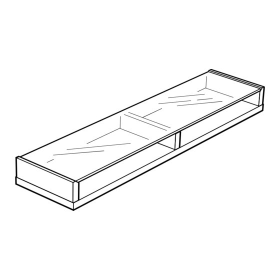 IKEA EKBY GRUVAN Assembly Manual