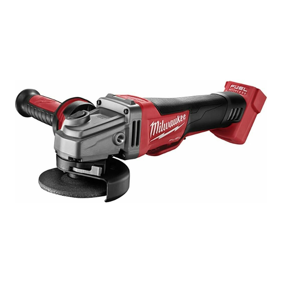 Milwaukee M18 CAG100X User Manual