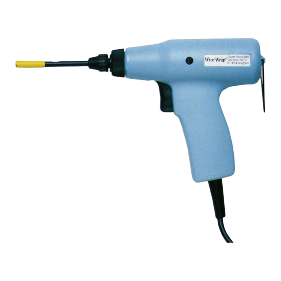 Cooper Tools Wire-Wrap 14YB3 Operating	 Instruction