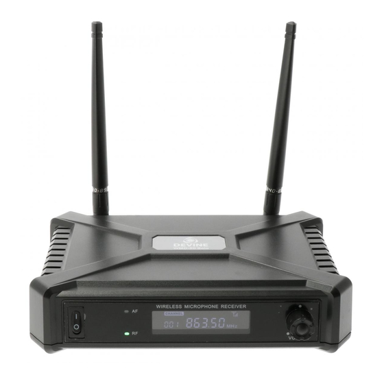Devine WMD-50 Solo User Manual