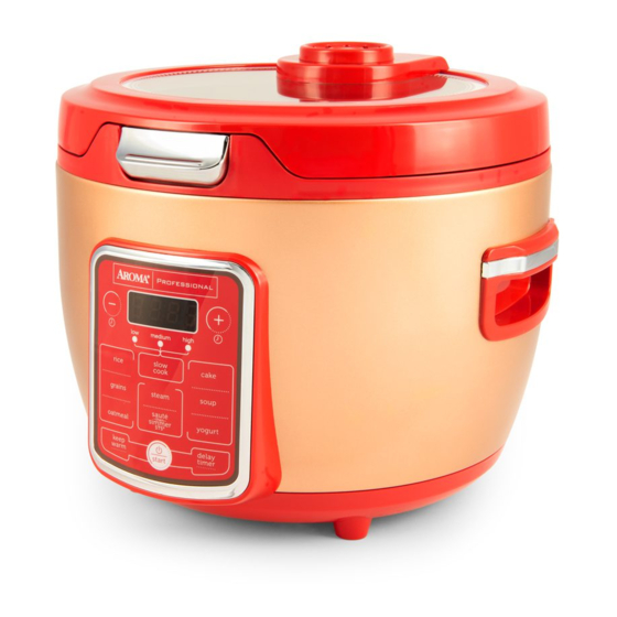 Aroma Professional ARC-1230R Instruction Manual