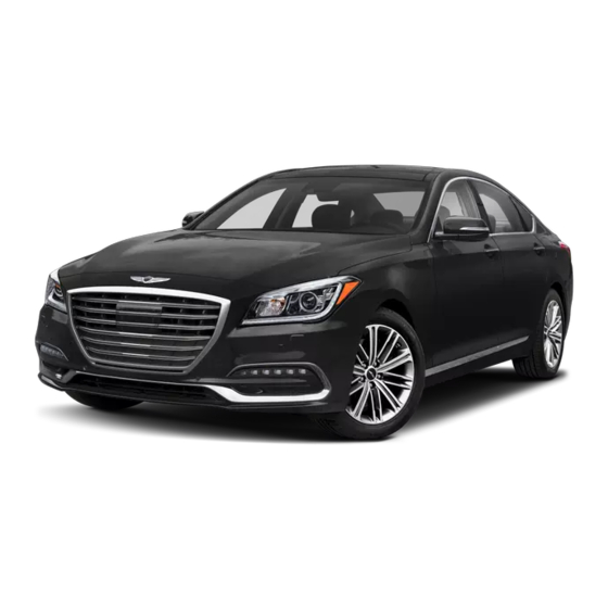 GENESIS G80 2018 QUICK MANUAL Pdf Download | ManualsLib