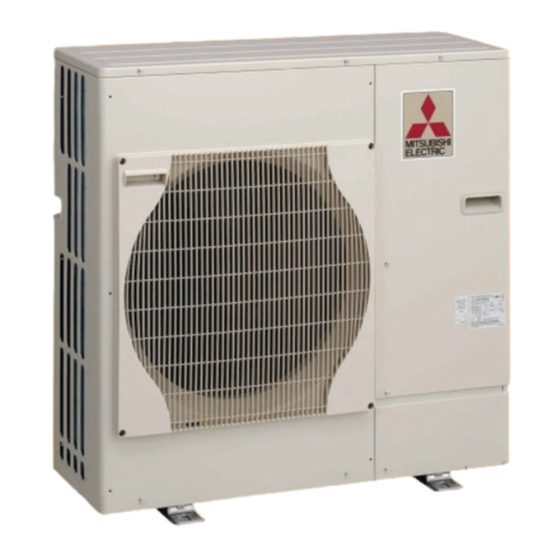 Mitsubishi Electric PUHZ-W HA Series Installation Manual