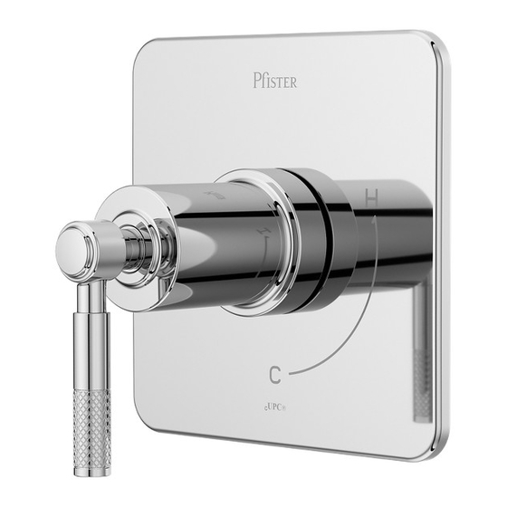 Spectrum Brands Pfister Hillstone R89-1HLS Quick Installation Manual