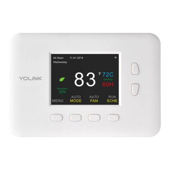 Yolink YS4003-UC Installation Manual & Users Manual
