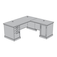 Sauder worksense MASON PEAK 427807 Manual