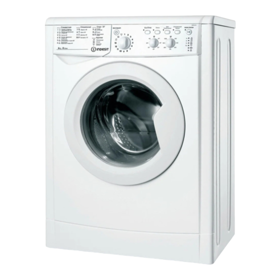 Indesit IWC 6105 Instructions For Use Manual