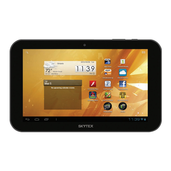 Skytex SKYPAD 722 Quick Start Manual