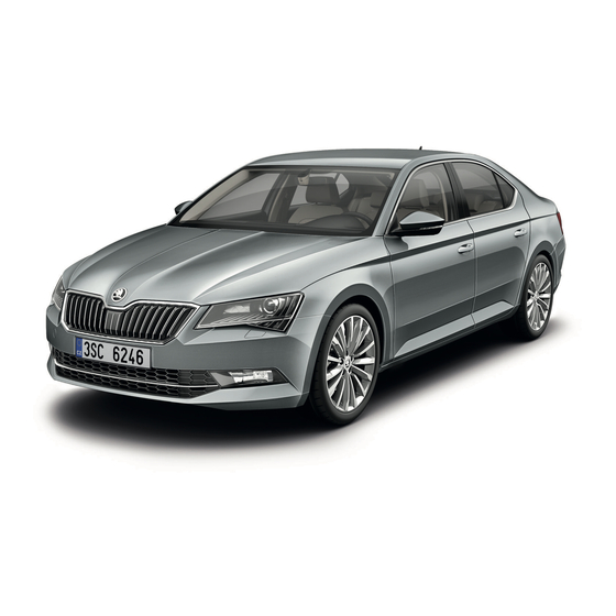 Skoda SUPERB Owner's Manual