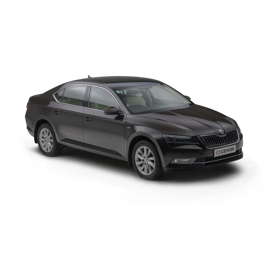 Skoda SUPERB Owner's Manual