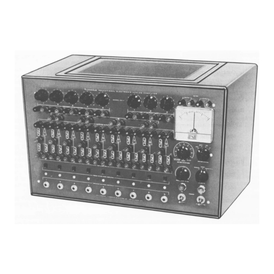 Heath Company Heathkit EC-1 Operational Manaual