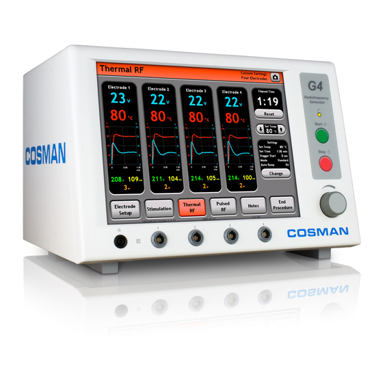 Cosman G4 Service Manual