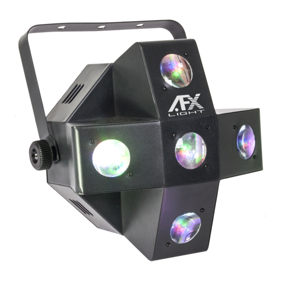afx light COMET-GOBO Instruction Manual