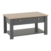 Seconique MONTREAL COFFEE TABLE Assembly Instructions Manual