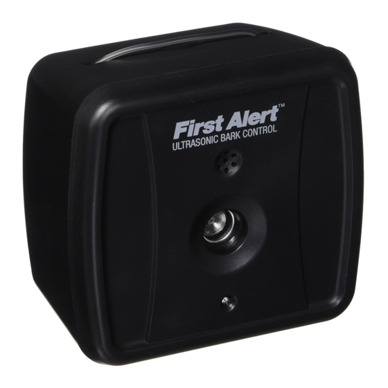 First Alert Bark Genie FABCU1 Series Instruction Manual