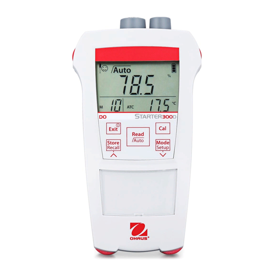 OHAUS ST300D-G Instruction Manual
