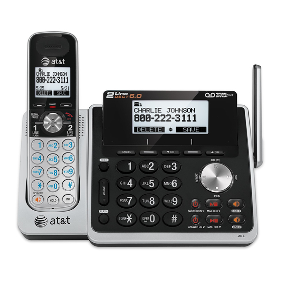 AT&T TL88102 Quick Start Manual