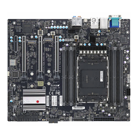 Supermicro X13SRA-TF Quick Reference Manual