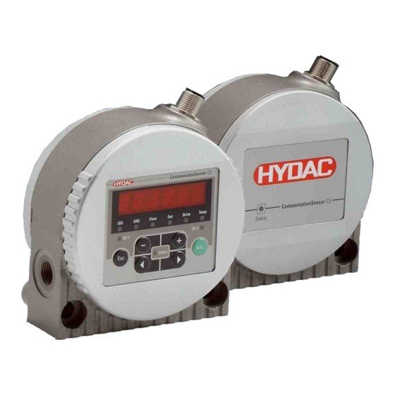 Hydac ContaminationSensor CS1000 Series Getting Started Manual