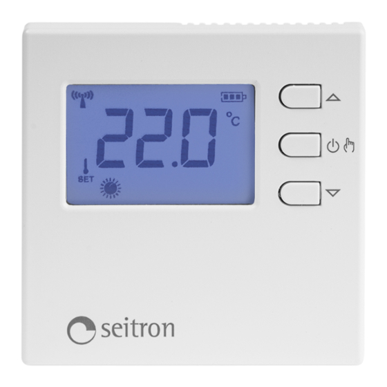 Seitron T RD02B Manual