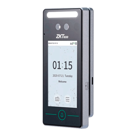ZKTeco SpeedFaceV4LAC User Manual