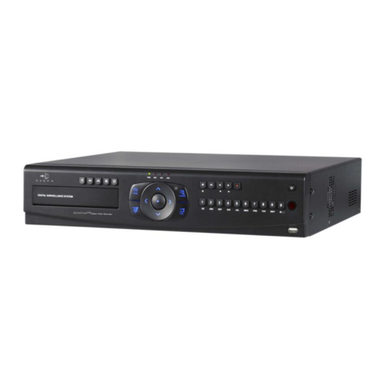 Vista Quantum PLUS H.264 Quick User Manual