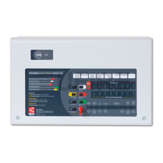 Alarm Sense CFP 2 ZONE User Manual