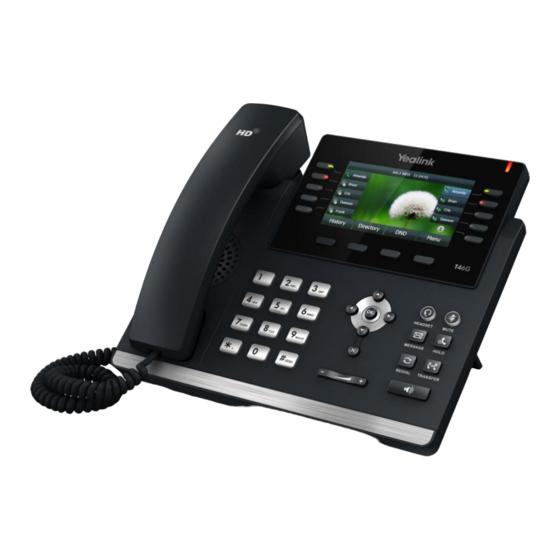 Yealink SIP-T4X Administrator's Manual