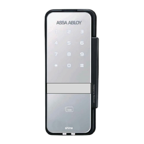 Assa Abloy shine User Manual