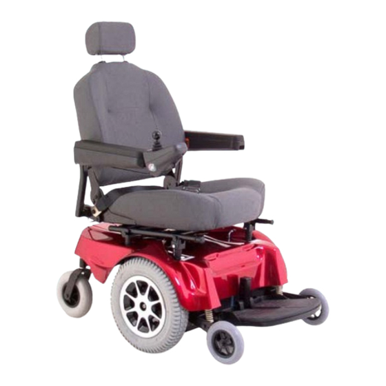 Pride Mobility Jazzy 1120 Owner's Manual