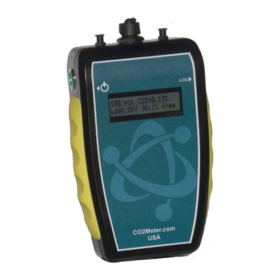 Co2meter ESCM-01 Manuals