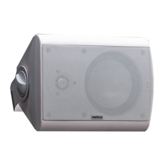 Revox Installation Series User Manual