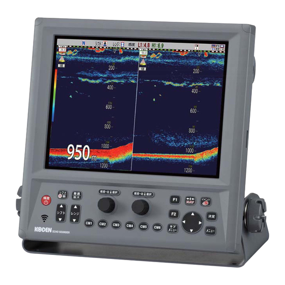 Koden CVS-702D Basic Operation Manual