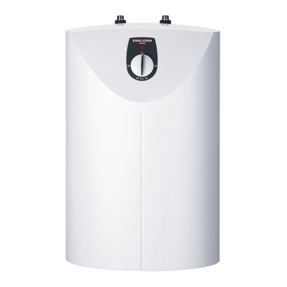 STIEBEL ELTRON SHU 5 SLI COMFORT Operating And Installation Instructions