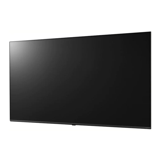 LG 55US772M0UB Easy Setup Manual