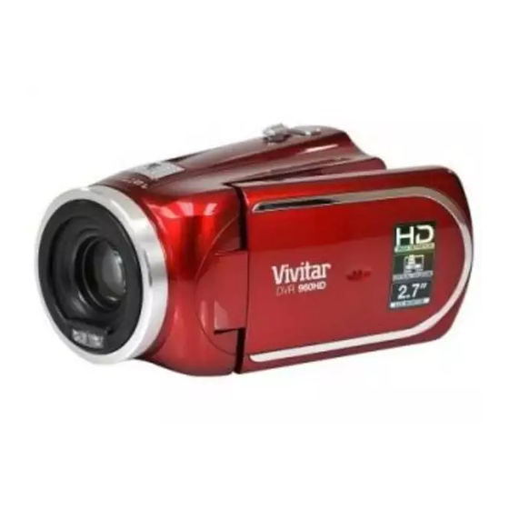 Vivitar DVR 960HD Manuals