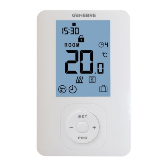 Genebre 3917 Quick Start Manual