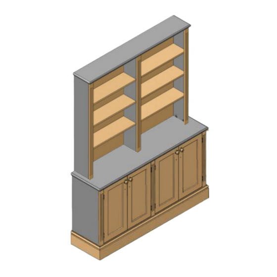 jali Dresser Wooden Cabinet Manuals