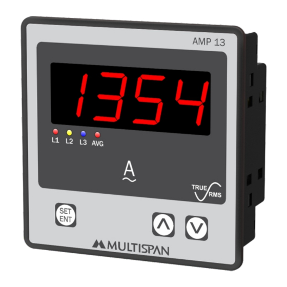 MULTISPAN AMP 13 Manual