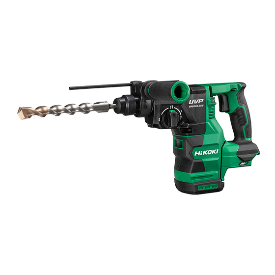 HIKOKI DH3628DA Handling Instructions Manual