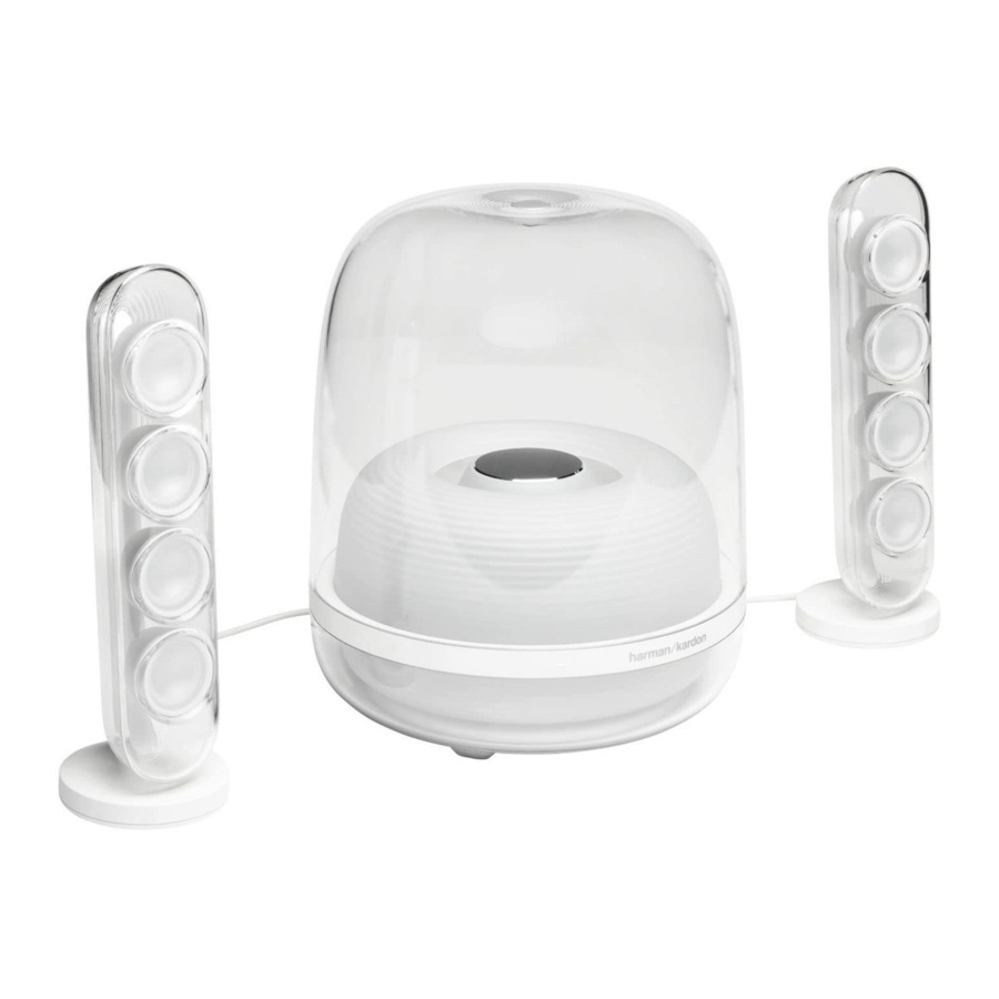 Harman SOUNDSTICKS 4 - 2.1 Bluetooth Speaker System Manual