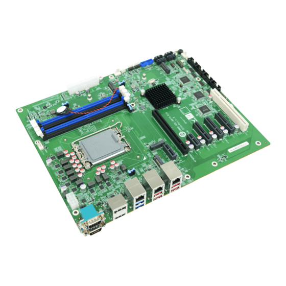 IEI Technology IMBA-ADL-Q670 Quick Installation Manual