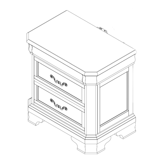 New Classic Furniture LYNDHURST B493-040 Assembly Instructions