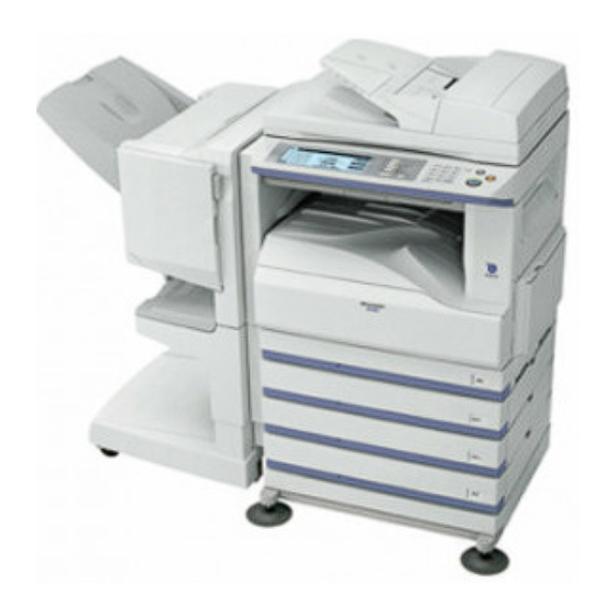 Sharp AR-5600 series Online Manual