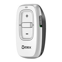 Widex RC-Dex User Instructions