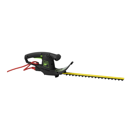 LawnMaster HT1805 Operator's Manual