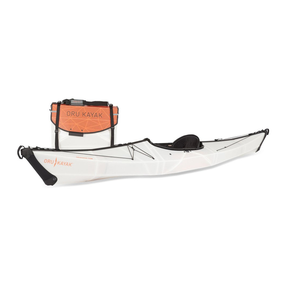 Oru Kayak BAY+ Assembly Manual